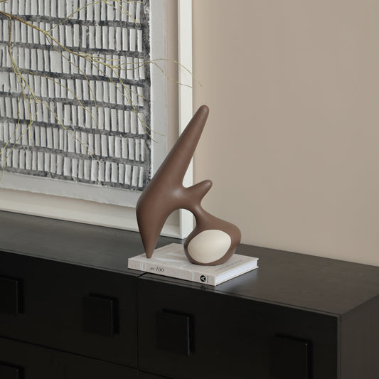 Human Shaped Wood Ornament