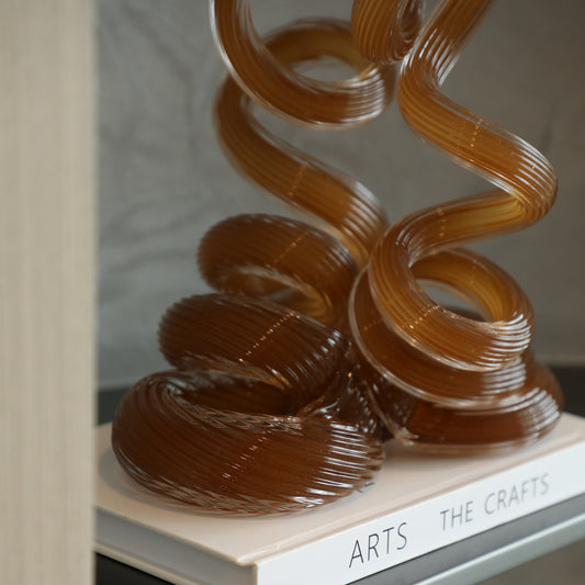 Twine Graphic Arch-Coffee