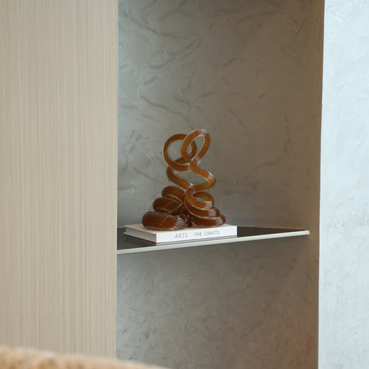 Twine Graphic Arch-Coffee