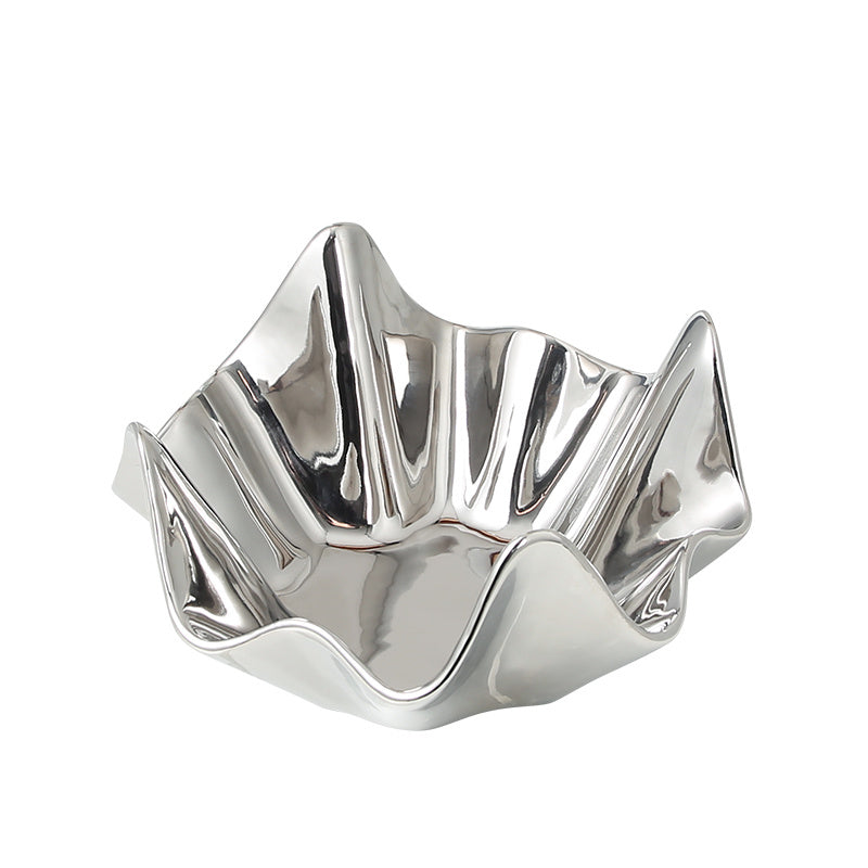 Decorative Silver Bowl