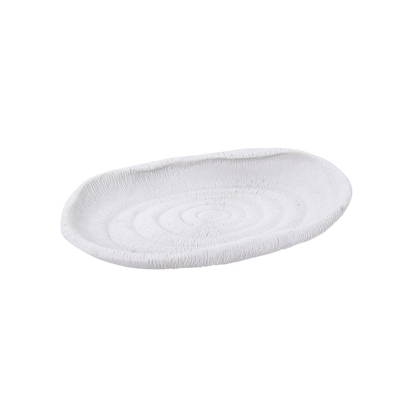 White Coral grain resin bowl