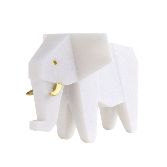 Stand Stone Elephant