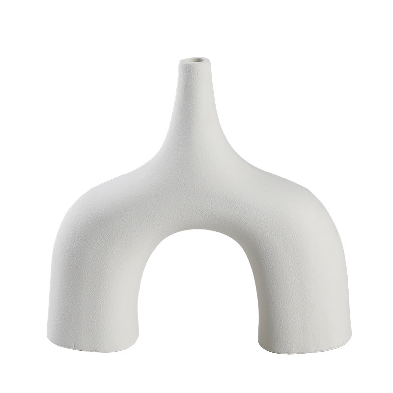 Narrow Mouth Wide Body Vase