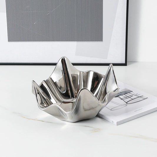 Decorative Silver Bowl