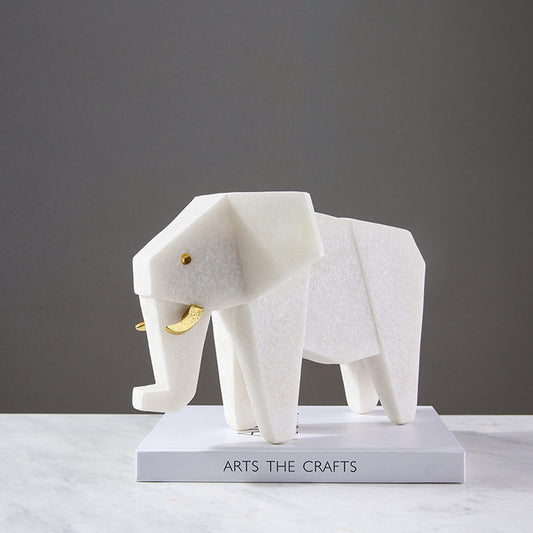 Stand Stone Elephant