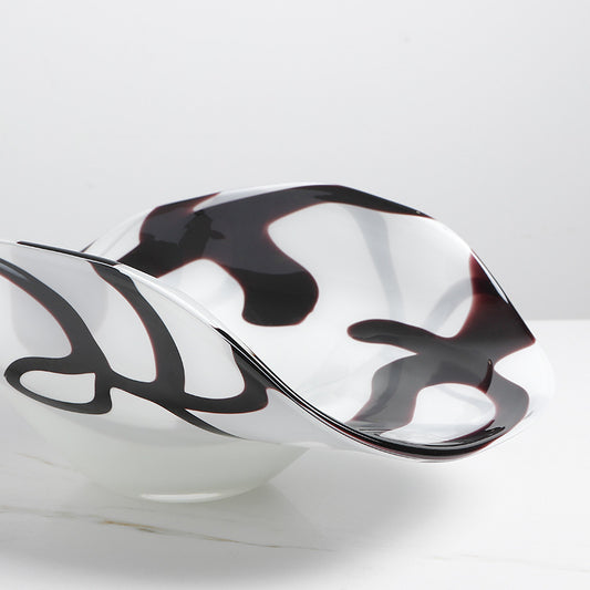 Black Line Fruit Bowl