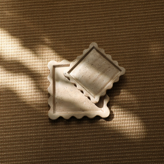 Travertine Curved Edge