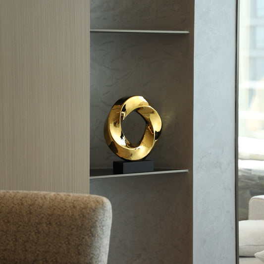 Gold Ring Ornament