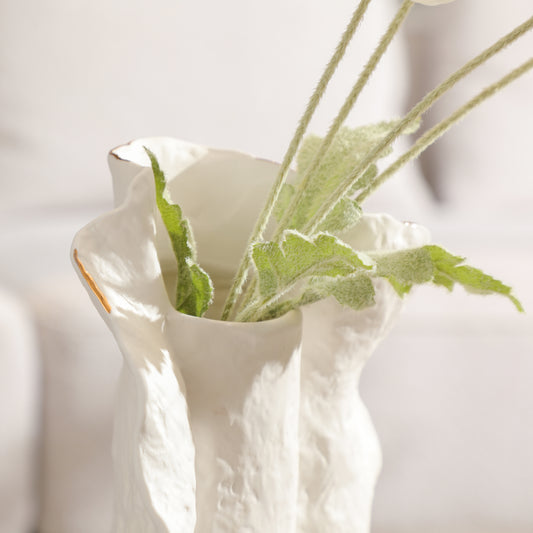Ruffle Edge Vase