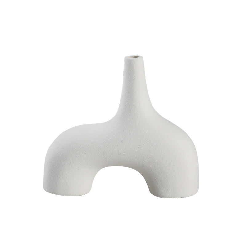 Narrow Mouth Wide Body Vase