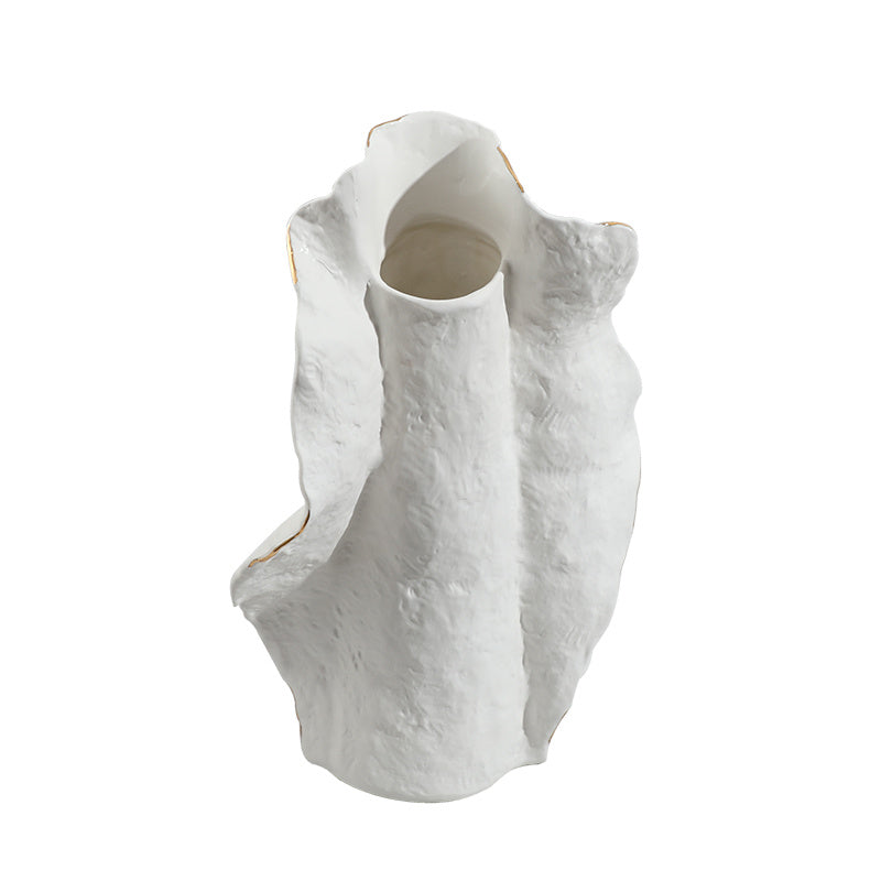 Ruffle Edge Vase