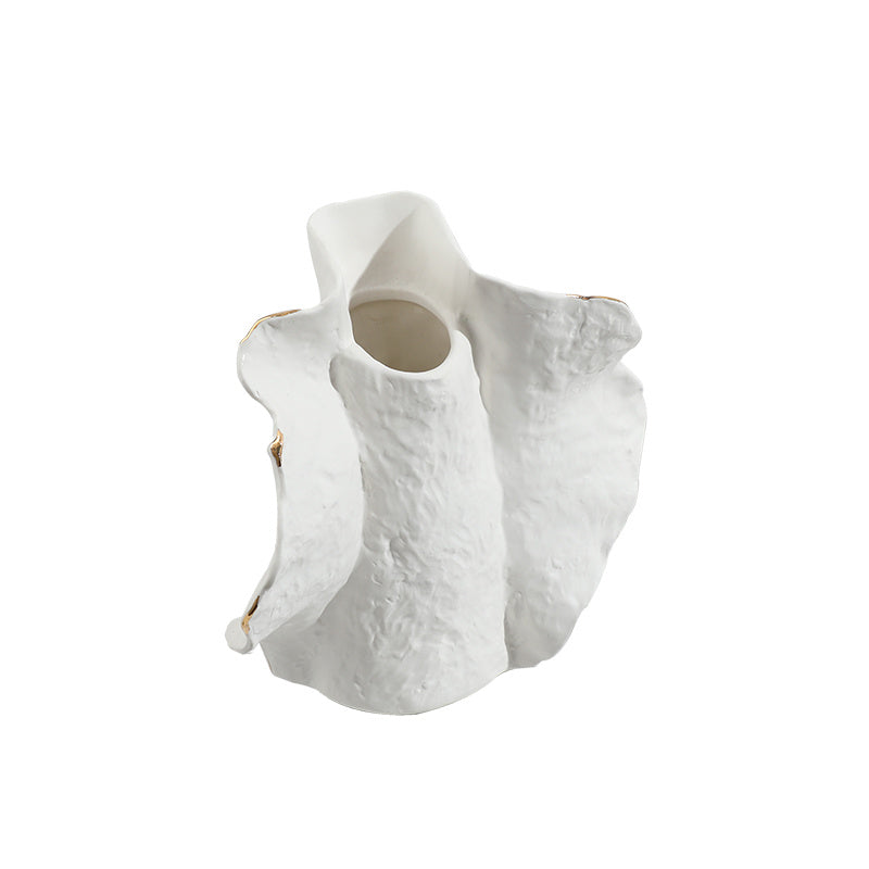 Ruffle Edge Vase