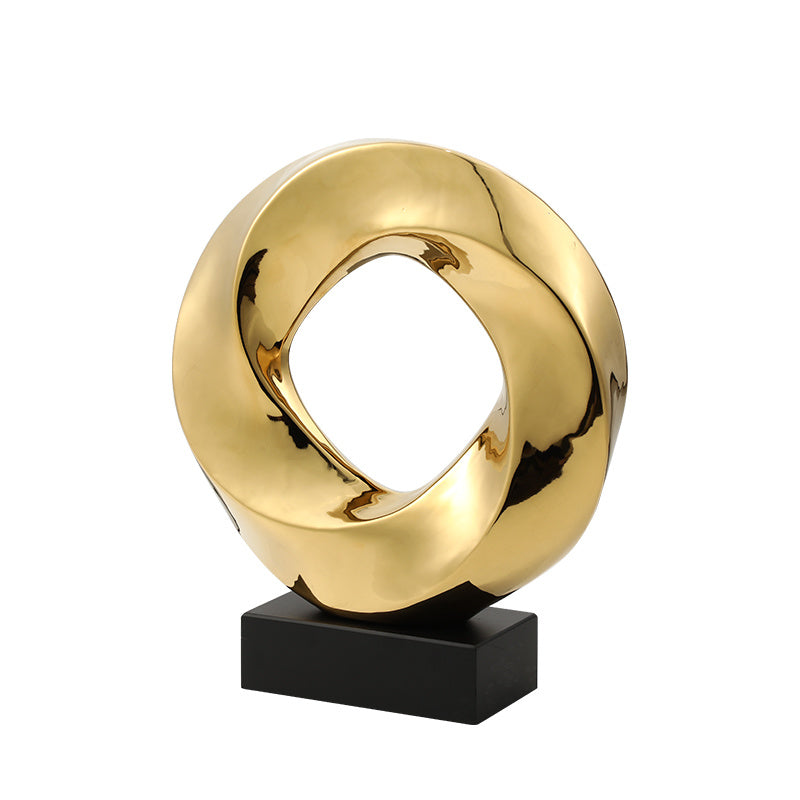 Gold Ring Ornament