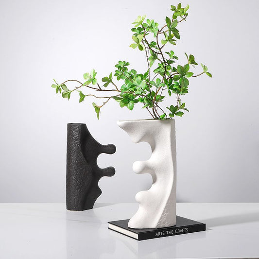 Streamline Cross Vase