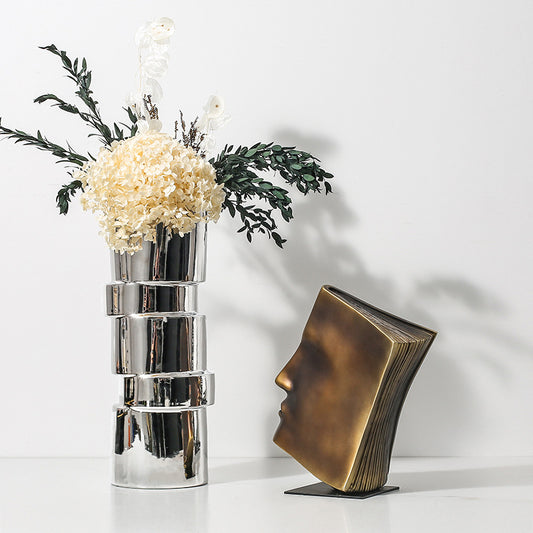 Face Book Ornamnet Copper