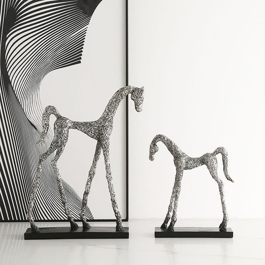 Ancient Silver Horse