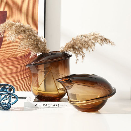 Twist Handmade Glass Vase