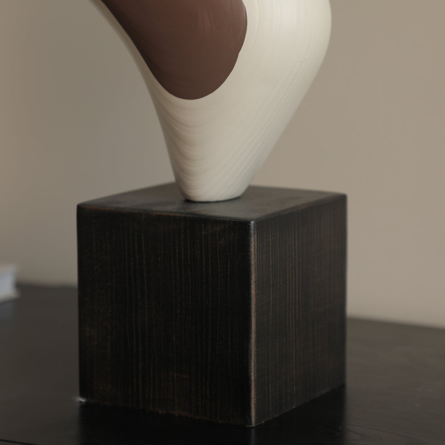 Human Shaped Wood Ornament